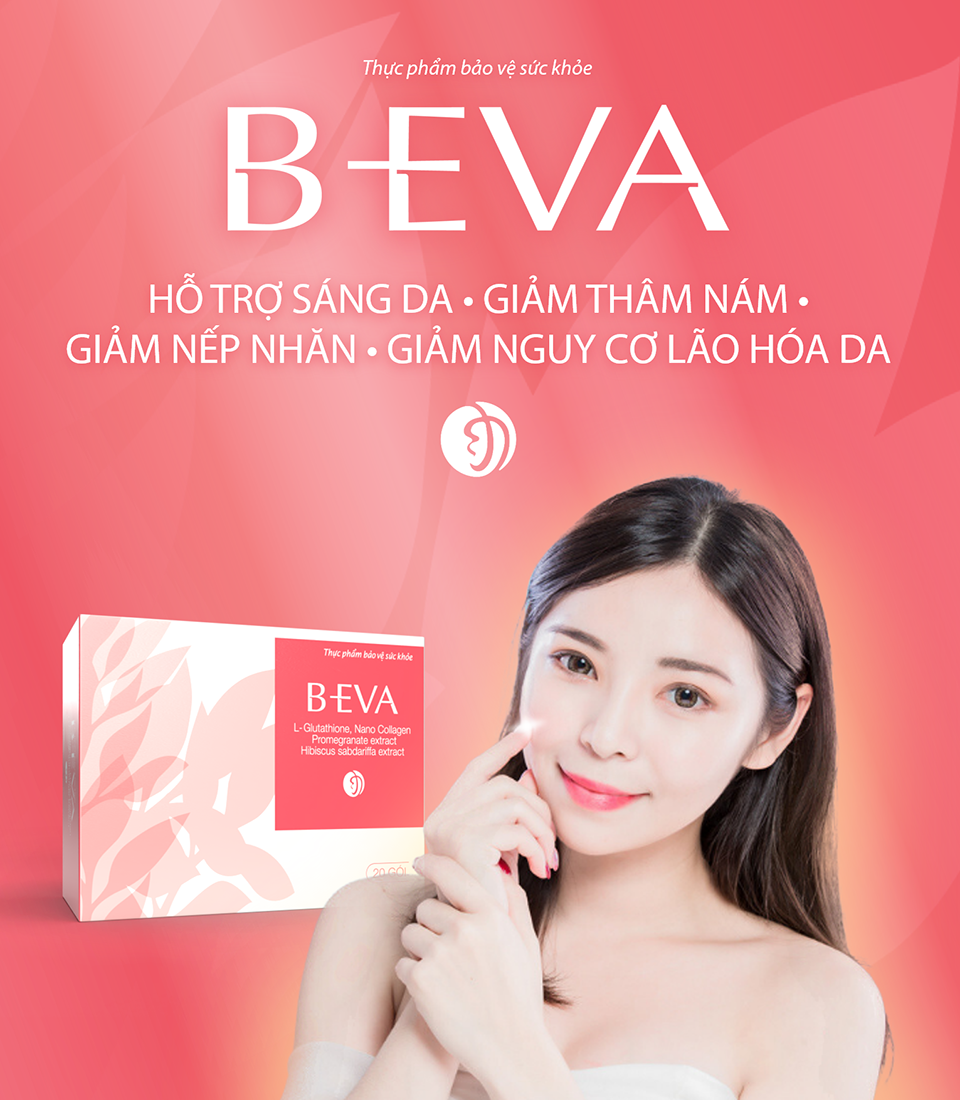 B-EVA • Trắng hồng bật tone