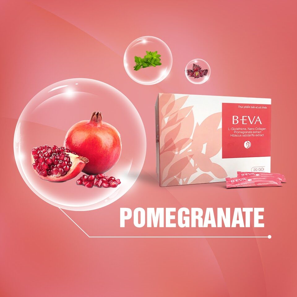 Thải độc da bằng tinh chất thiên nhiên quý hiếm Promegranate 