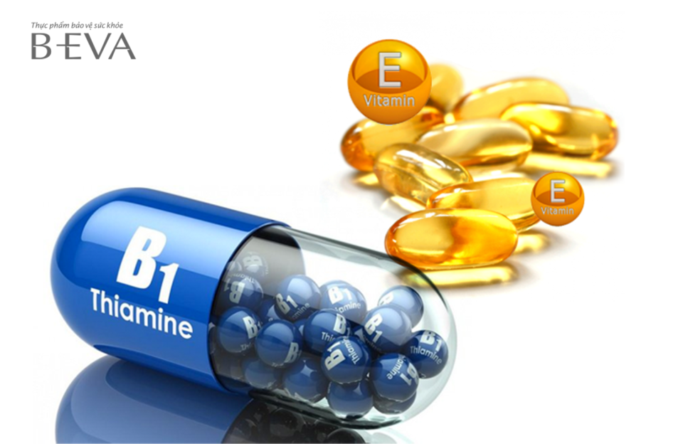 Mặt nạ vitamin B1 và vitamin E