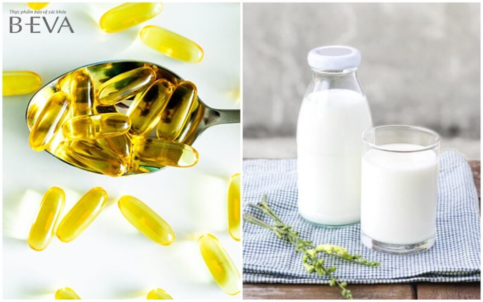 Cách làm trắng da mặt bằng vitamin E và sữa tươi không đường